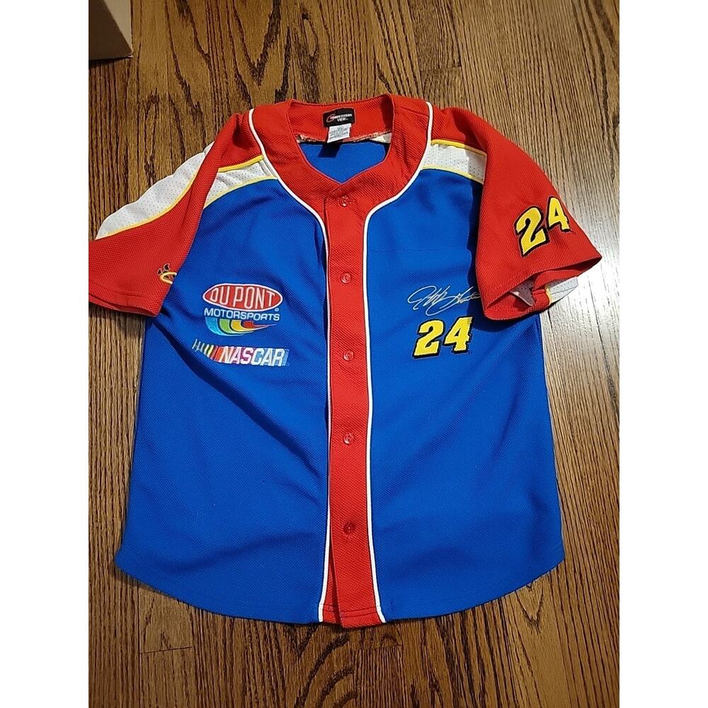 Nascar Jeff Gordon Jersey Youth Large 16/18 Chase #24 Dupont Competitors View